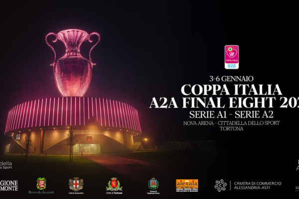 A2A Final Eight Coppa Italia 2026 di basket femminile alla Cittadella dello Sport di Tortona (Nova Arena)