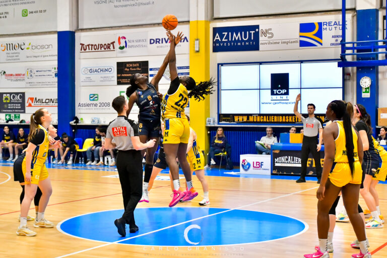 Tecno Engineering Moncalieri domina: 69-49 su Solmec Rhodigium Rovigo in G1 del secondo turno playout